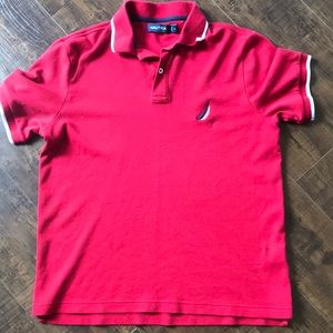 Nautica Red Polo Shirt